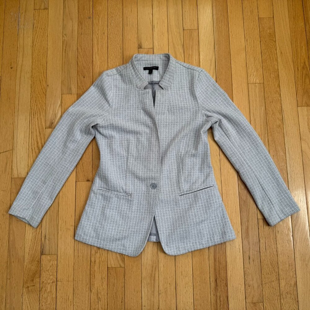 Banana Republic Light Gray Knit Blazer – Size M